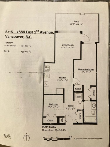 216-2888 2Nd Avenue E, Vancouver, BC 