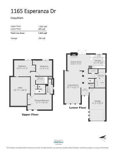 1165 Esperanza Drive, Coquitlam, BC 