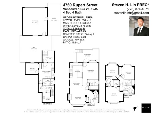 4769 Rupert Street, Vancouver, BC 