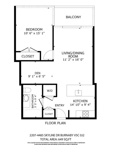 2207-4485 Skyline Drive, Burnaby, BC 