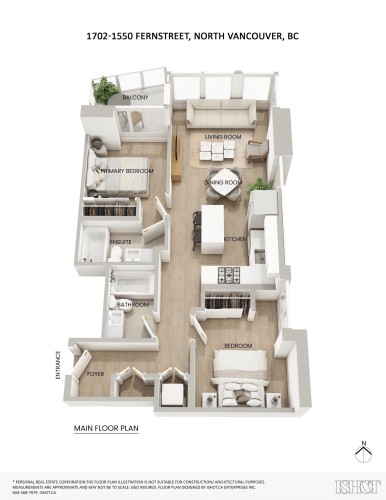 1702-1550 Fern Street, North Vancouver, BC 