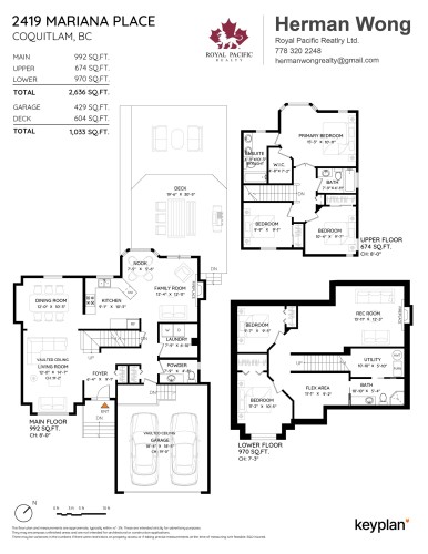 2419 Mariana Place, Coquitlam, BC 