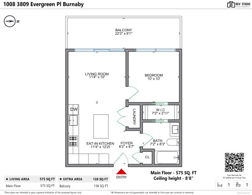 1008-3809 Evergreen Place, Burnaby, BC 