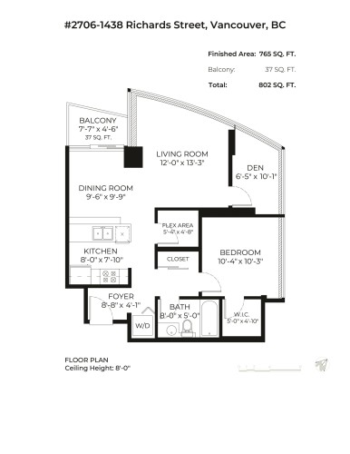 2706-1438 Richards Street, Vancouver, BC 