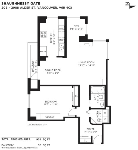 206-2988 Alder Street, Vancouver, BC 