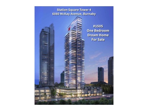 1505-6080 Mckay Avenue, Burnaby, BC 