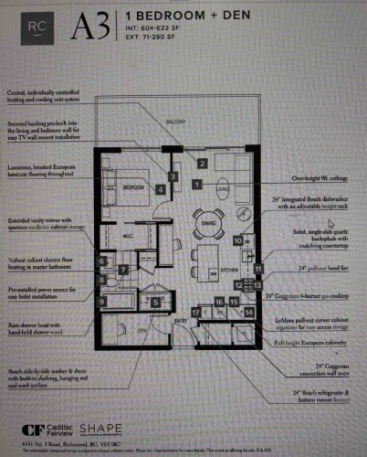 1207-6300 Minoru Blvd, Richmond, BC 