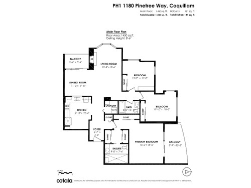Ph1-1180 Pinetree Way, Coquitlam, BC 