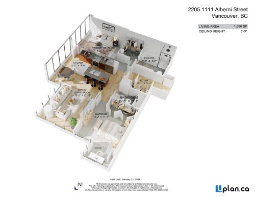 2205-1111 Alberni Street, Vancouver, BC 