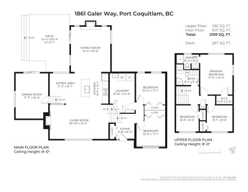 1861 Galer Way, Port Coquitlam, BC 