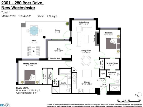 2301-280 Ross Drive, New Westminster, BC 