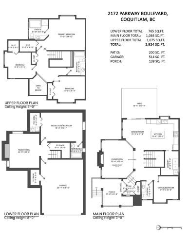 2172 Parkway Boulevard, Coquitlam, BC 