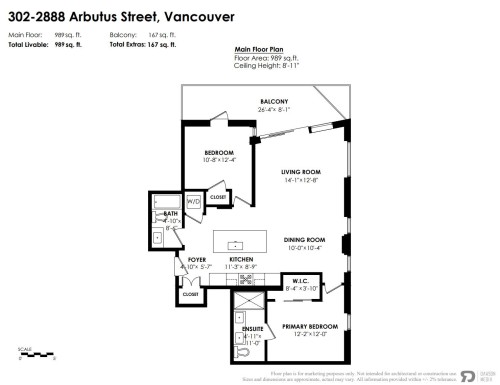 302-2888 Arbutus Street, Vancouver, BC 