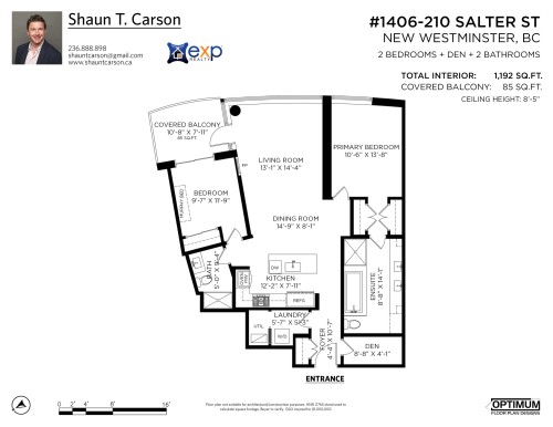 1406-210 Salter Street, New Westminster, BC 