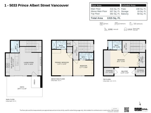1-5033 Prince Albert Street, Vancouver, BC 