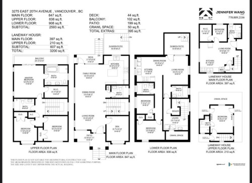 3275 20Th Avenue E, Vancouver, BC 