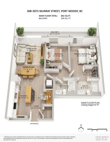 308-3075 Murray Street, Port Moody, BC 