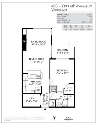 408-3083 4Th Avenue W, Vancouver, BC 