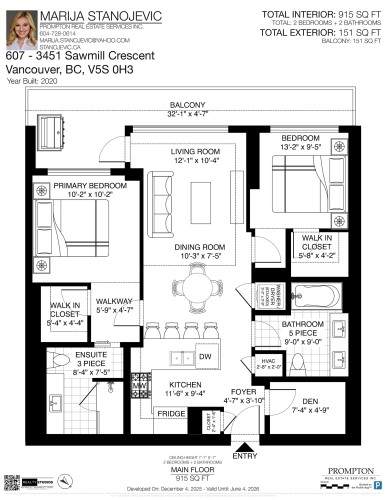 607-3451 Sawmill Crescent, Vancouver, BC 