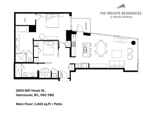 1803-667 Howe Street, Vancouver, BC 