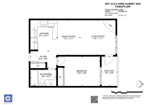 307-1122 King Albert Avenue, Coquitlam, BC 