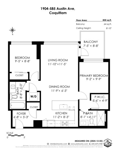 1904-585 Austin Avenue, Coquitlam, BC 