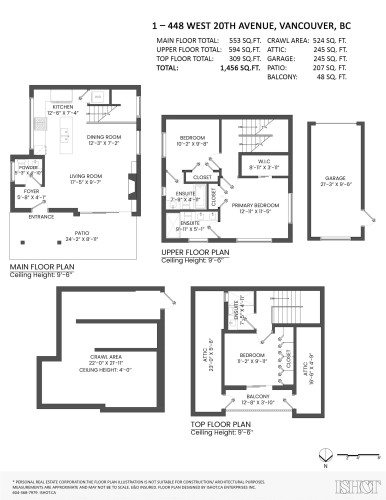 1-448 20Th Avenue W, Vancouver, BC 