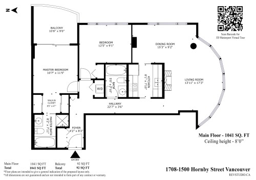 1708-1500 Hornby Street, Vancouver, BC 