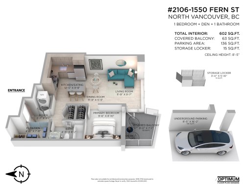 2106-1550 Fern Street, North Vancouver, BC 