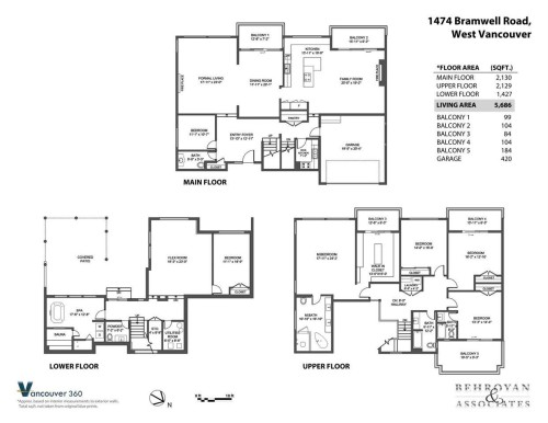 1474 Bramwell Road, West Vancouver, BC 