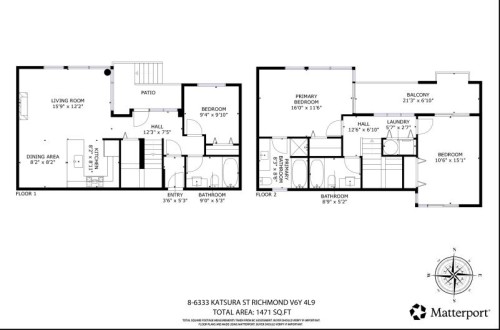 8-6333 Katsura Street, Richmond, BC 