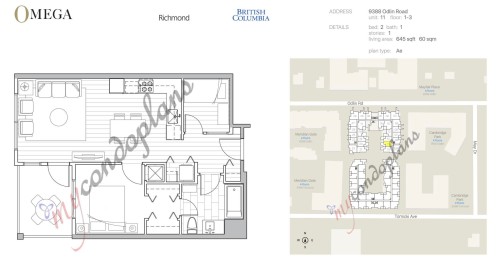 311-9388 Odlin Road, Richmond, BC 