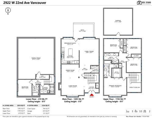 2922 22Nd Avenue W, Vancouver, BC 
