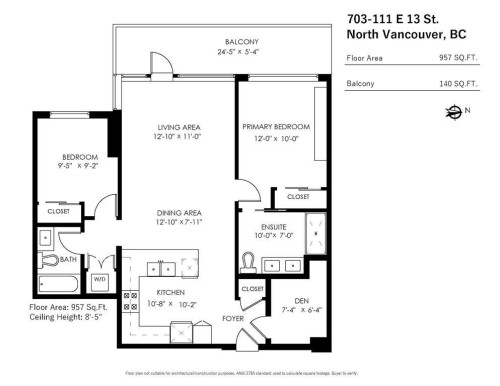 703-111 13Th Street E, North Vancouver, BC 