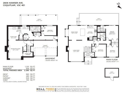 2606 Hawser Avenue, Coquitlam, BC 
