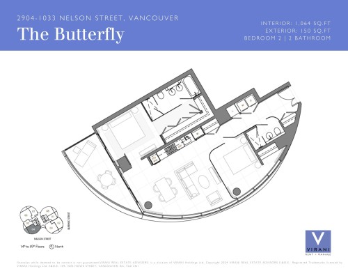 2904-1033 Nelson Street, Vancouver, BC 