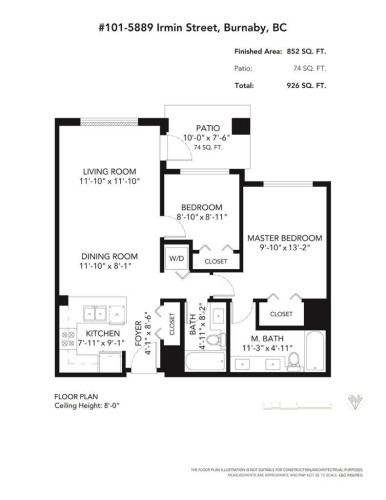 101-5889 Irmin Street, Burnaby, BC 