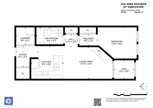 210-4989 Duchess Street, Vancouver, BC 