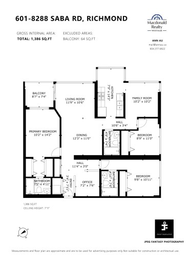 601-8288 Saba Road, Richmond, BC 