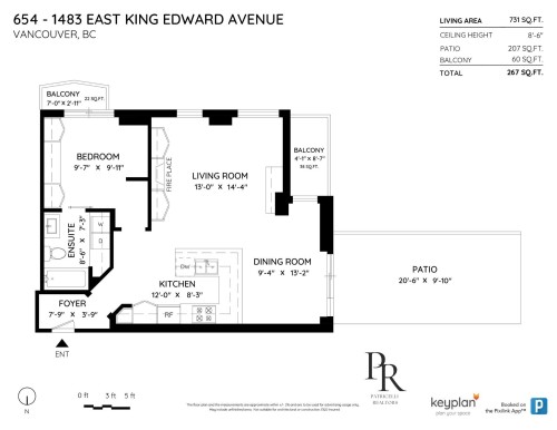654-1483 King Edward Avenue E, Vancouver, BC 