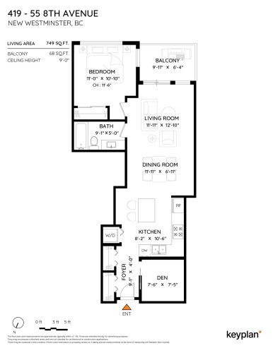 419-55 Eighth Avenue, New Westminster, BC 