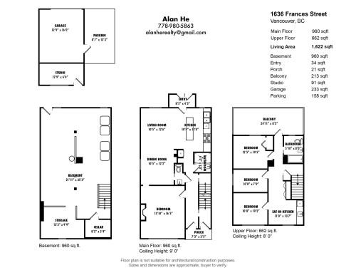 1636 Frances Street, Vancouver, BC 