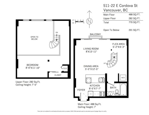 511-22 Cordova Street E, Vancouver, BC 