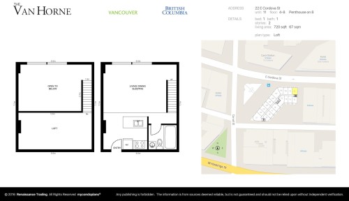 511-22 Cordova Street E, Vancouver, BC 