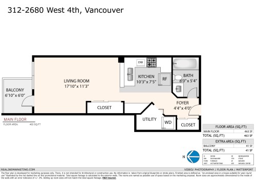 312-2680 4th Avenue W Vancouver, BC V6K 4S3