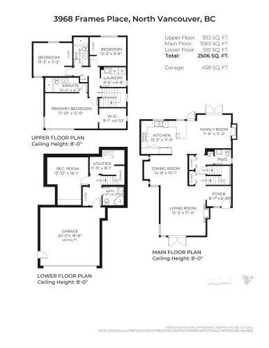 3968 Frames Place, North Vancouver, BC 