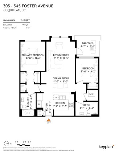 303-545 Foster Avenue, Coquitlam, BC 