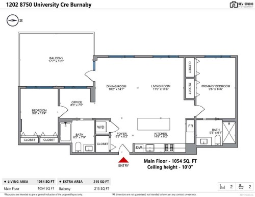 1202-8750 University Crescent, Burnaby, BC 