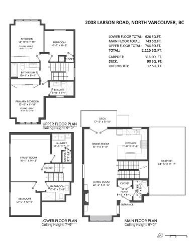 2008 Larson Road, North Vancouver, BC 