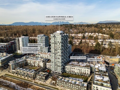 1103-3538 Sawmill Crescent, Vancouver, BC 